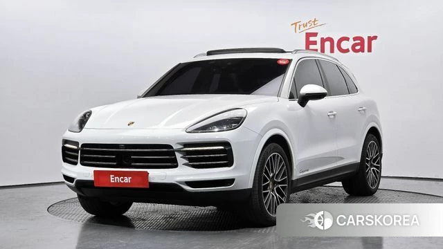 Porsche Cayenne (PO536) 2019 Белый из Кореи