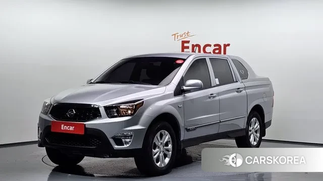 Ssangyong The New Korando Sports 2018 Серебряный из Кореи