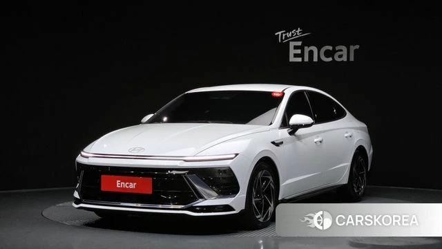 Hyundai Sonata D Edge (DN8) 2024 Белый из Кореи