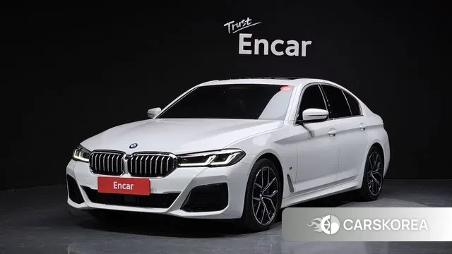 BMW 5 Series (G30) 2021 Белый из Кореи