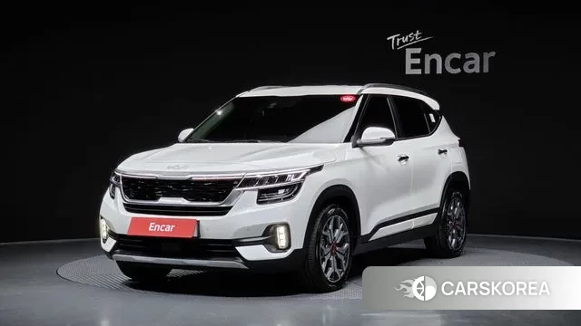 Kia Seltos 2022 Белый из Кореи