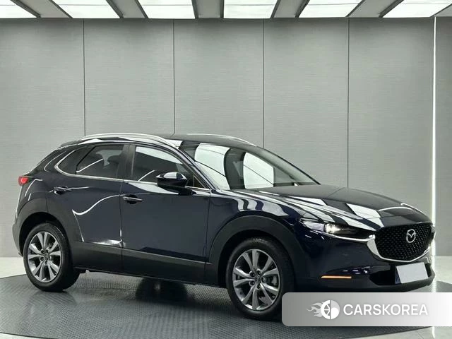 Mazda CX-30 2021 Синий из Китая