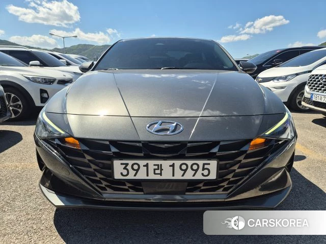 Hyundai Avante (CN7) 2022 Серый из Кореи