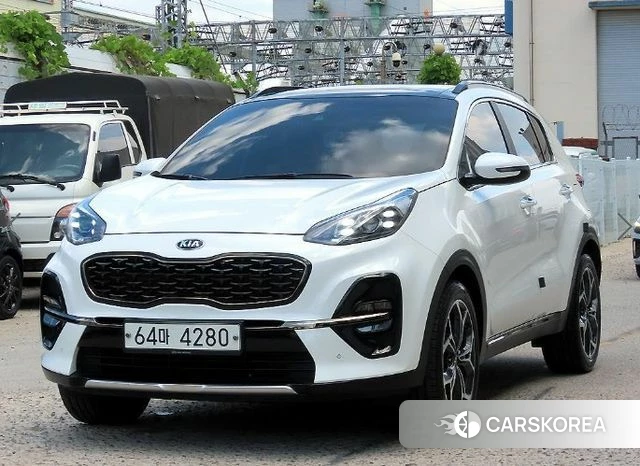 Kia Sportage The Bold 2018 Белый из Кореи