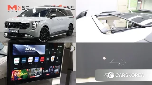 Kia The New Carnival 4th Generation 2025 Серебристо-серый из Кореи