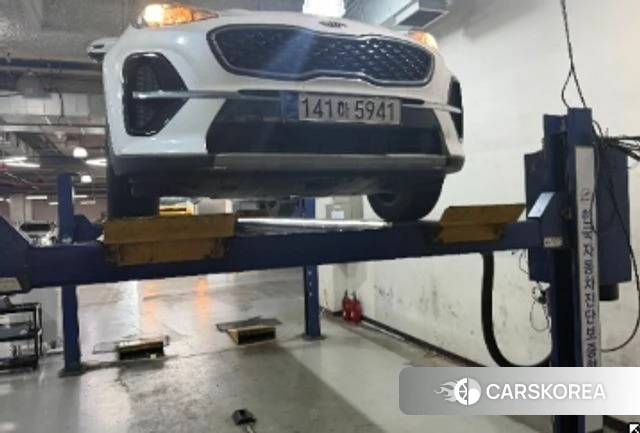 Kia Sportage The Bold 2021 Белый из Кореи
