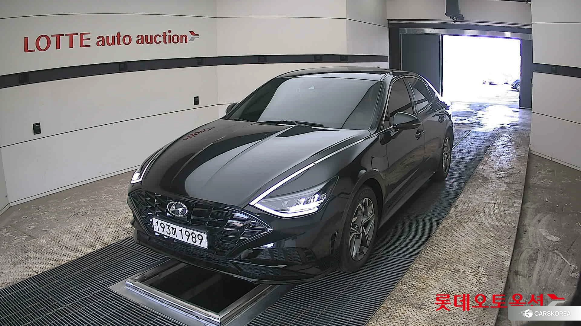 Hyundai Sonata 2022 Midnight Black Pearl из Кореи