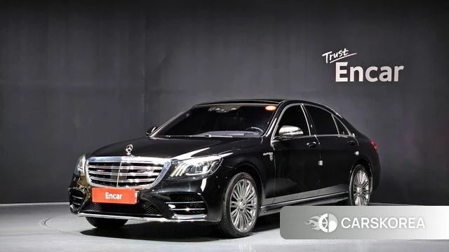 Mercedes-Benz S-Class W222 2018 Черный из Кореи