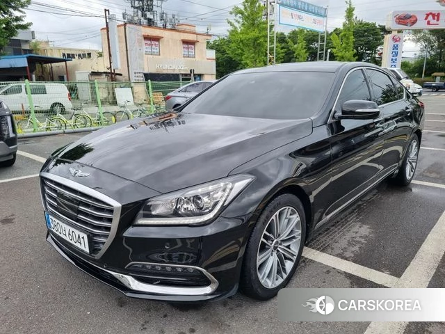 Genesis G80 2018 Черный из Кореи