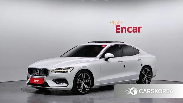 Volvo S60 3rd generation 2019 Белый из Кореи