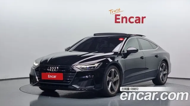 Audi A7 (4K) 2022 Черный из Кореи