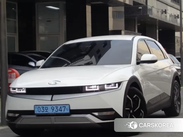 Hyundai Ionic 5 2021 Белый из Кореи