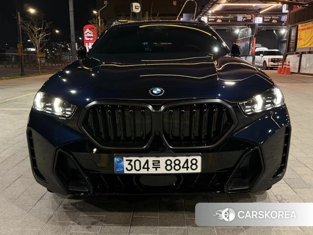 BMW X6 (G06) 2025 Черный из Кореи
