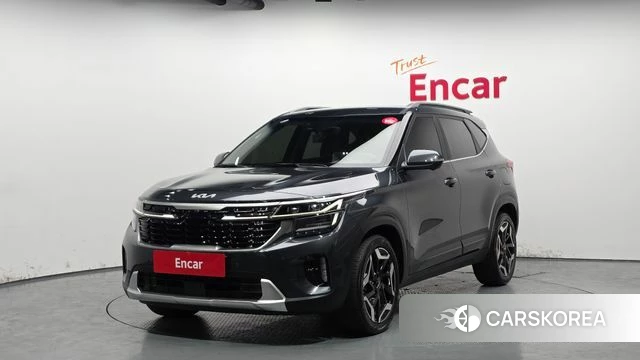 Kia The New Seltos 2023 Серый из Кореи