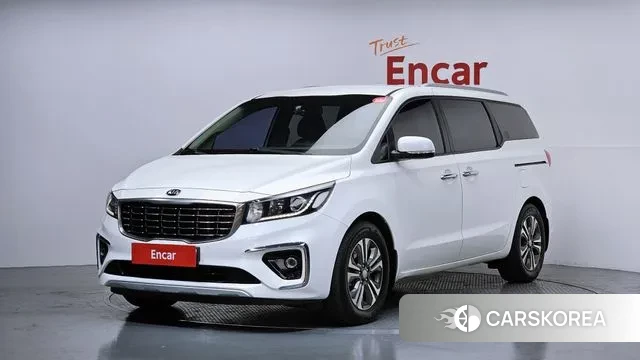 Kia The New Carnival 2020 Белый из Кореи