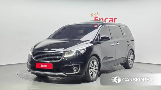 Kia All New Carnival 2018 Черный из Кореи