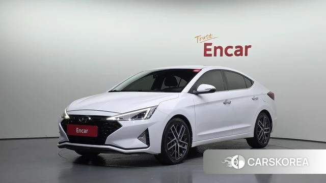 Hyundai The New Avante AD 2018 Белый из Кореи