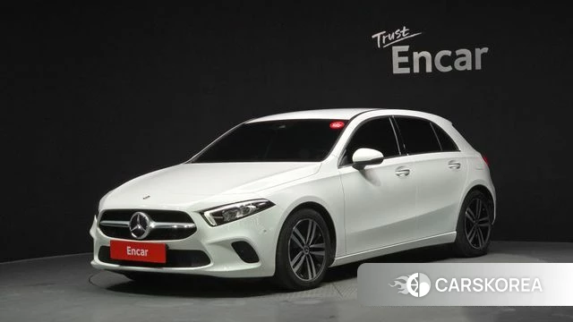 Mercedes-Benz A-Class W177 2022 Белый из Кореи