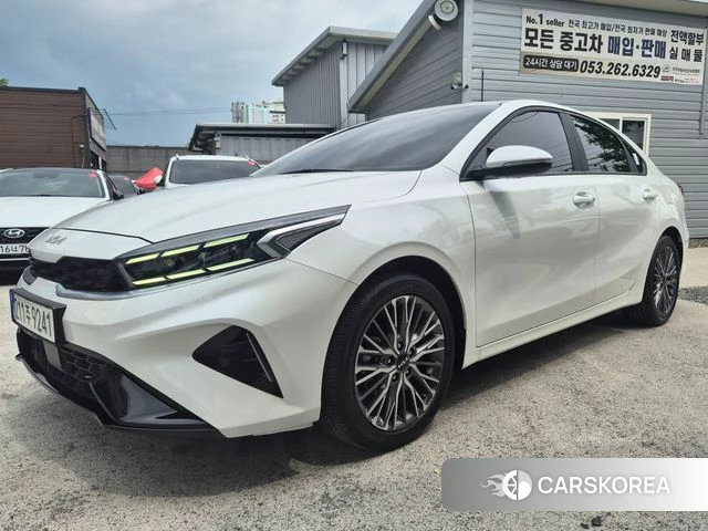 Kia The New K3 2nd generation 2021 Белый из Кореи