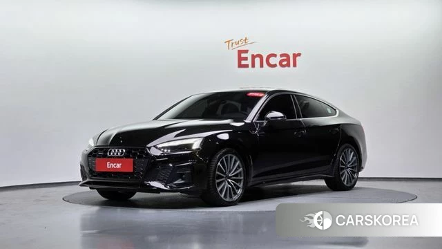 Audi A5 (F5) 2023 Черный из Кореи