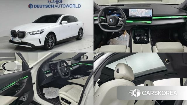 BMW 5 Series (G60) 2025 Белый из Кореи