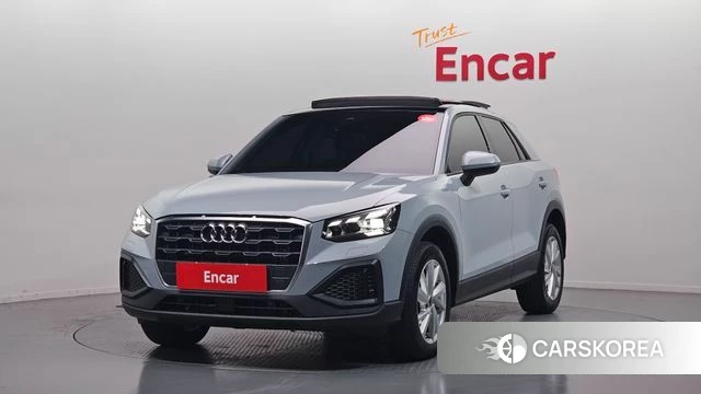 Audi Q2 2023 Светло-серебряный цвет из Кореи