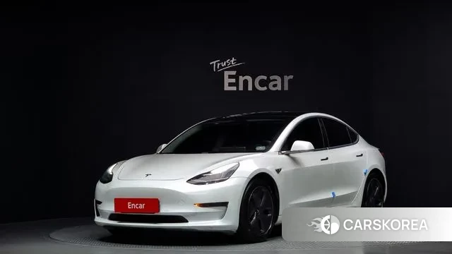 Tesla Model 3 2020 Белый из Кореи