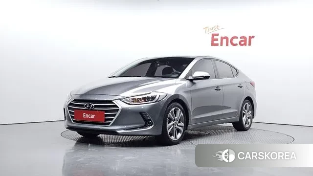 Hyundai Avante AD 2018 Серебристо-серый из Кореи