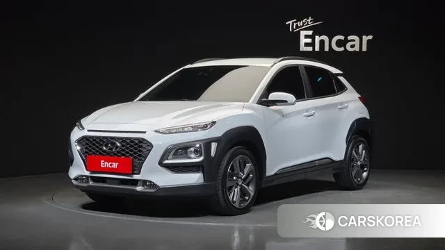 Hyundai Kona 2019 Белый из Кореи