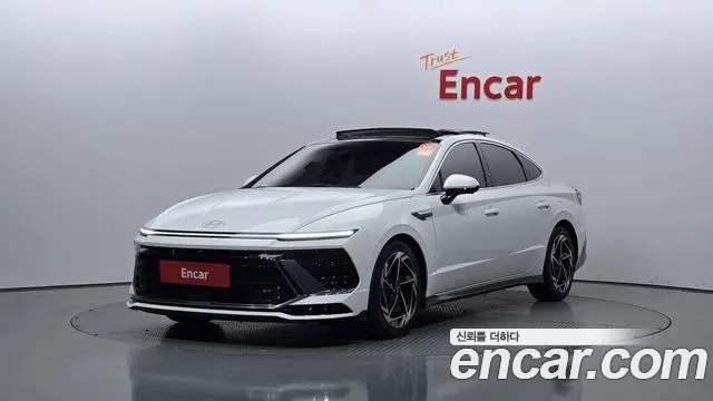 Hyundai Sonata D Edge (DN8) 2023 Белый из Кореи