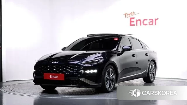 Kia K8 Hybrid 2022 Синий из Кореи