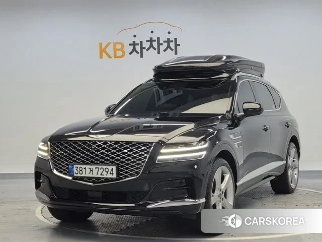 Genesis GV80 2021 Черный из Кореи