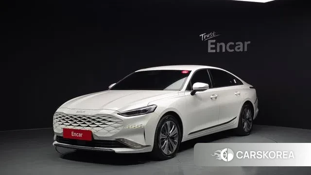 Kia K8 Hybrid 2022 Белый из Кореи