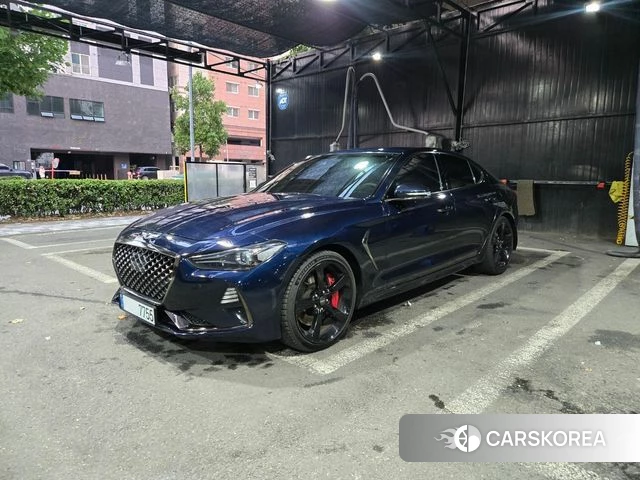 Genesis G70 2018 Синий из Кореи
