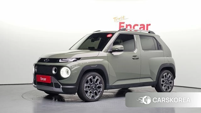 Hyundai Casper 2022 Светло-зеленый из Кореи