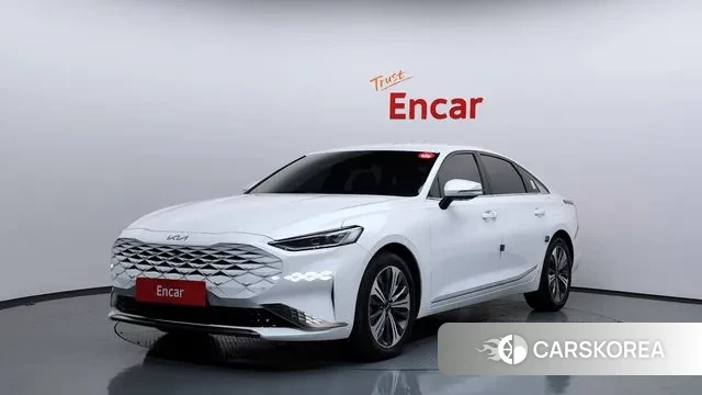 Kia K8 Hybrid 2022 Белый из Кореи