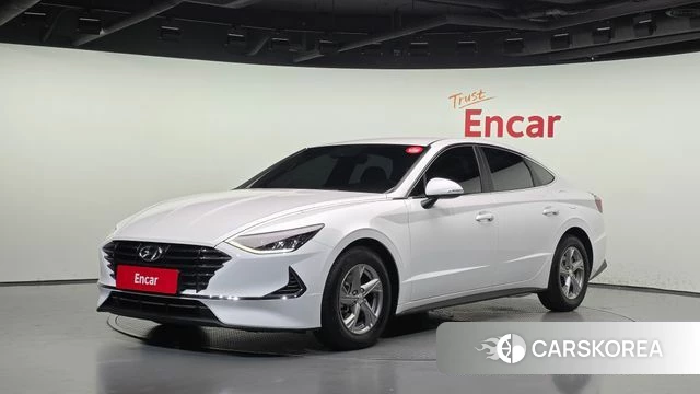 Hyundai Sonata (DN8) 2019 Белый из Кореи