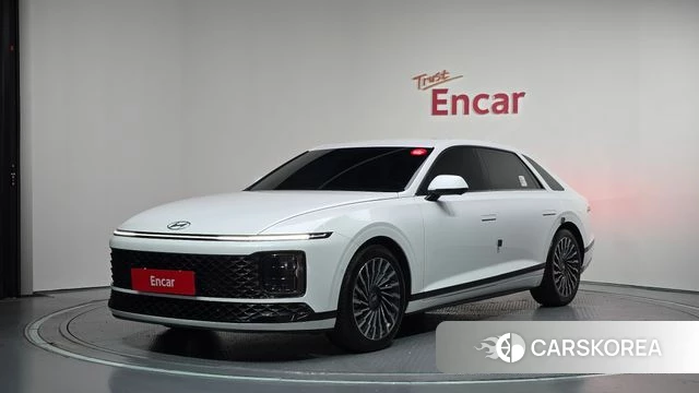 Hyundai Grandeur Hybrid (GN7) 2023 Белый из Кореи