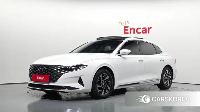 Hyundai The New Grandeur IG Hybrid 2022 Белый из Кореи