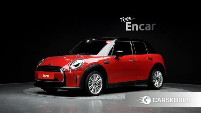 Mini Cooper 2022 Красный из Кореи