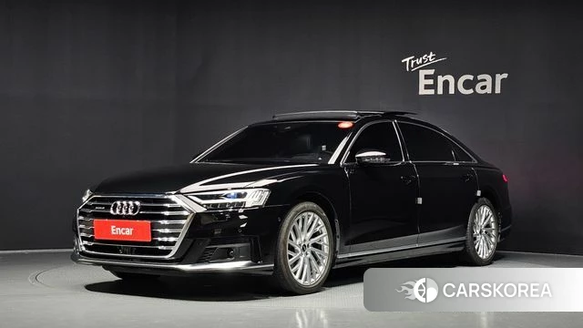 Audi A8 (D5) 2021 Черный из Кореи
