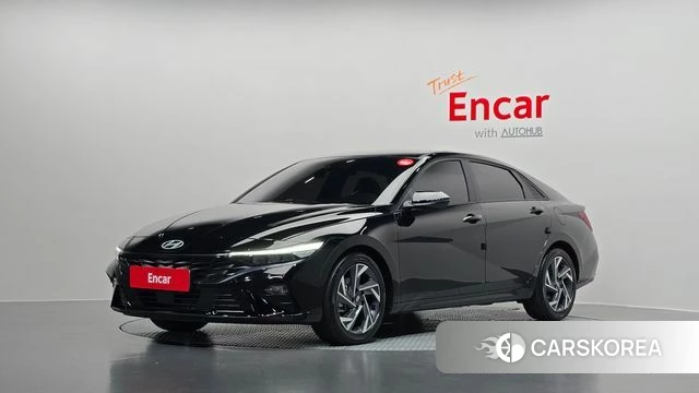 Hyundai The New Avante (CN7) 2025 Черный из Кореи