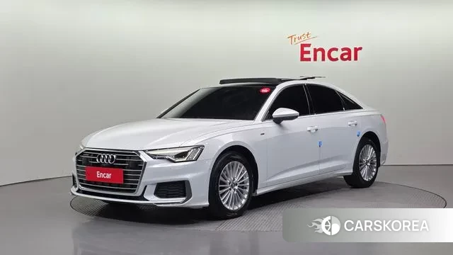 Audi A6 (C8) 2021 Белый из Кореи