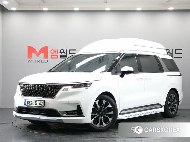 Kia Carnival 4th generation 2023 Белый из Кореи