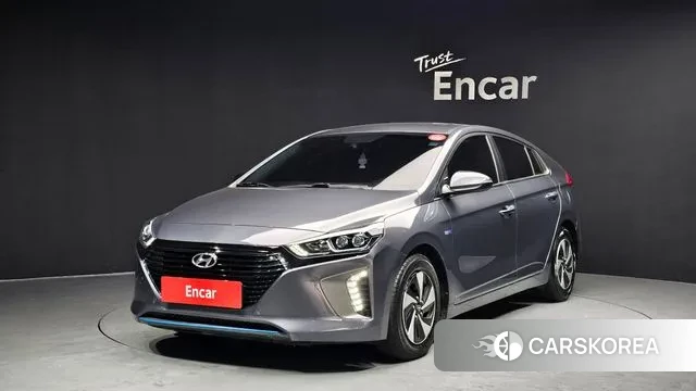 Hyundai Ionic Hybrid 2018 Серый из Кореи