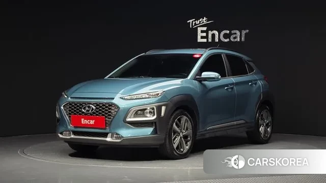 Hyundai Kona 2018 Синий из Кореи
