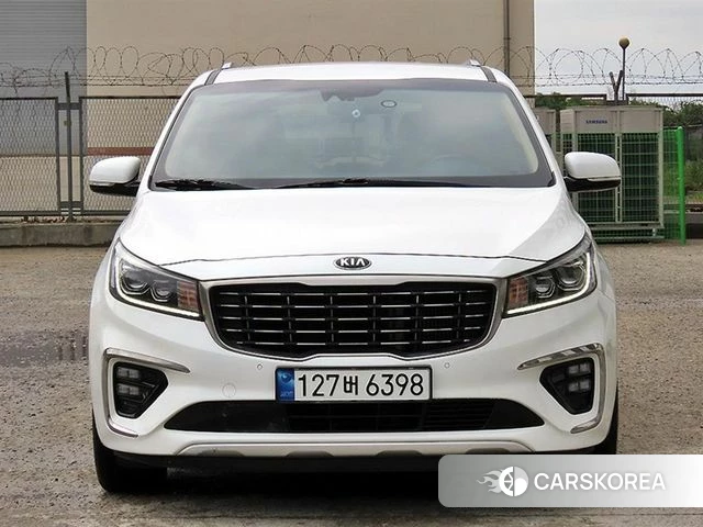 Kia The New Carnival 2018 Белый из Кореи