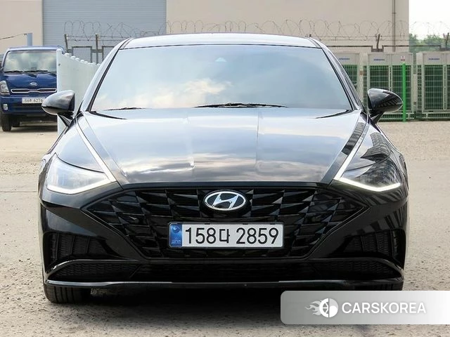 Hyundai Sonata (DN8) 2022 Черный из Кореи