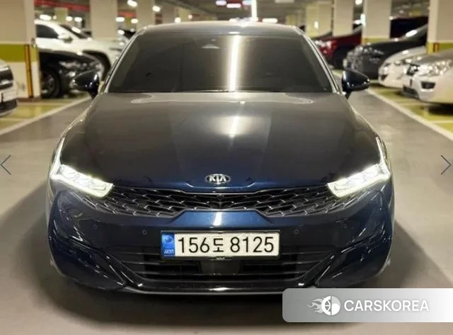 Kia K5 3rd generation 2021 Синий из Кореи