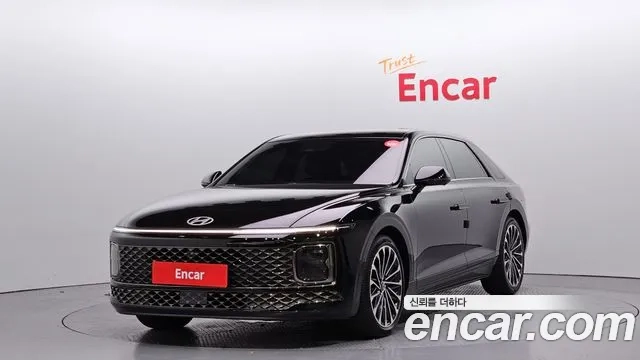 Hyundai Grandeur (GN7) 2023 Черный из Кореи